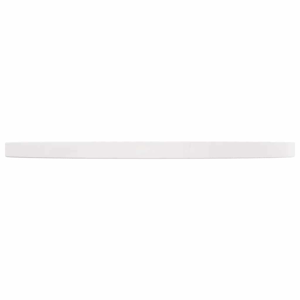 Dessus de table Blanc Ø60x2,5 cm Bois de pin massif - XIOS