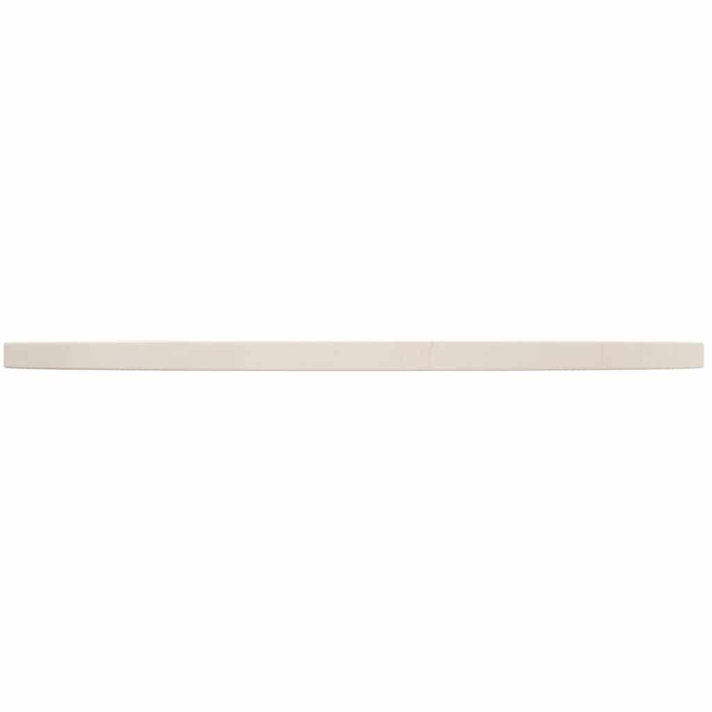 Dessus de table Blanc Ø70x2,5 cm Bois de pin massif - XIOS