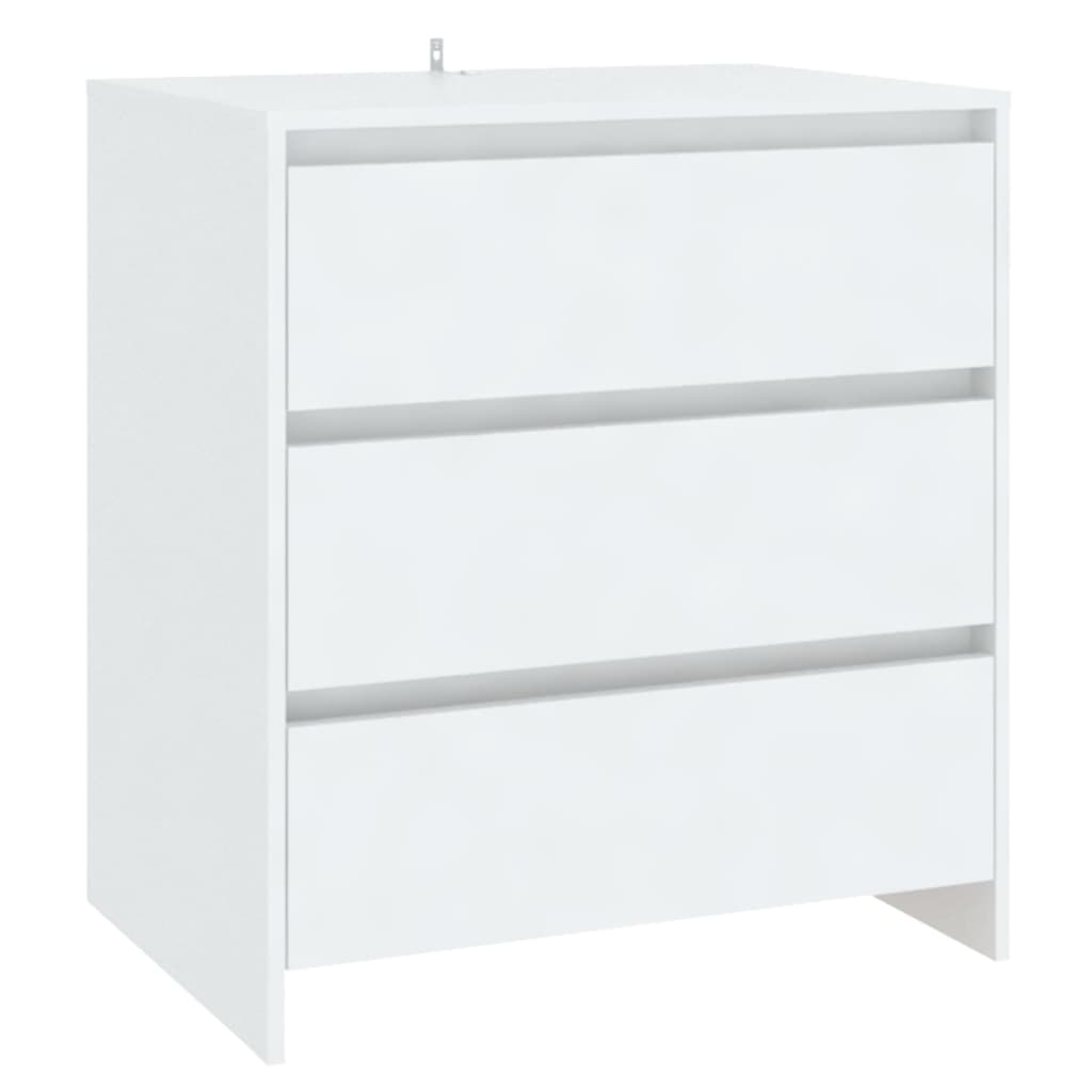 Buffets 2 pcs Blanc Bois d'ingénierie - XIOS