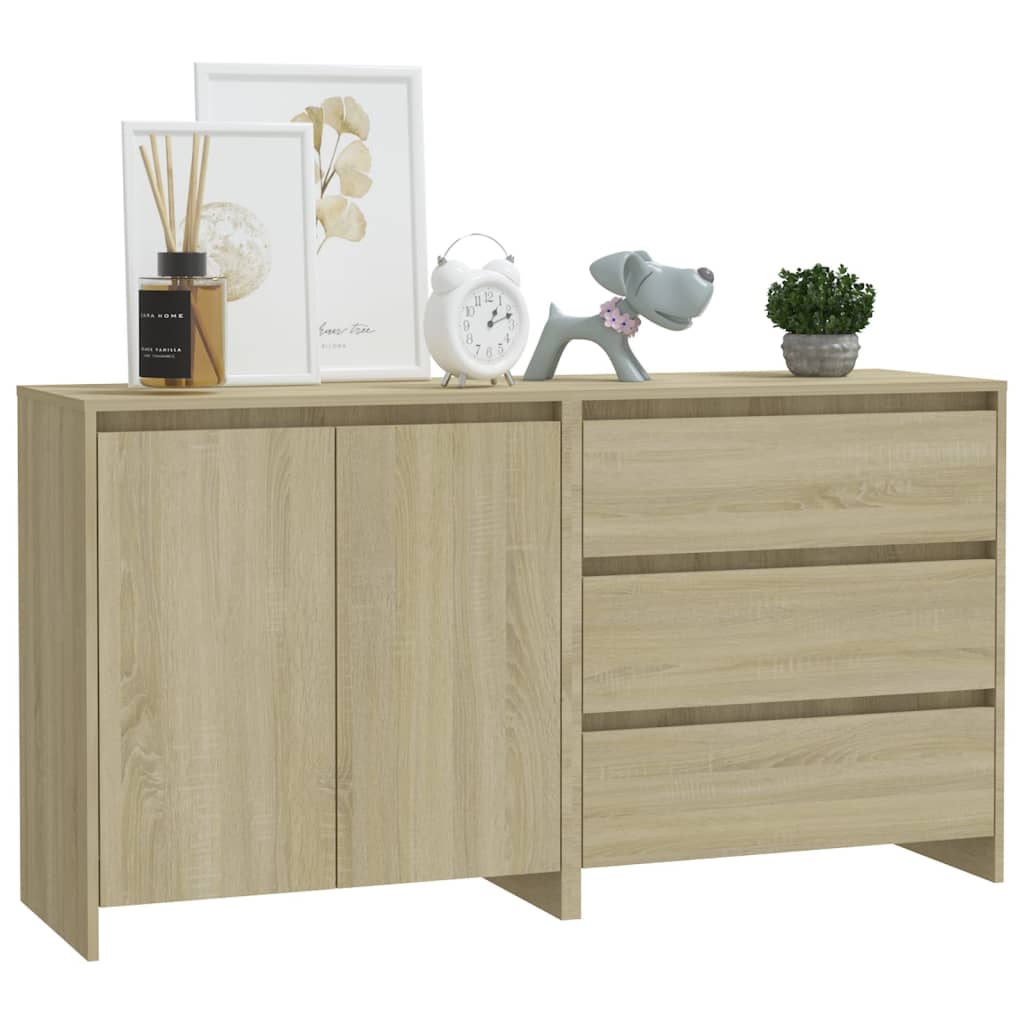 Buffets 2 pcs Chêne sonoma Bois d'ingénierie - XIOS