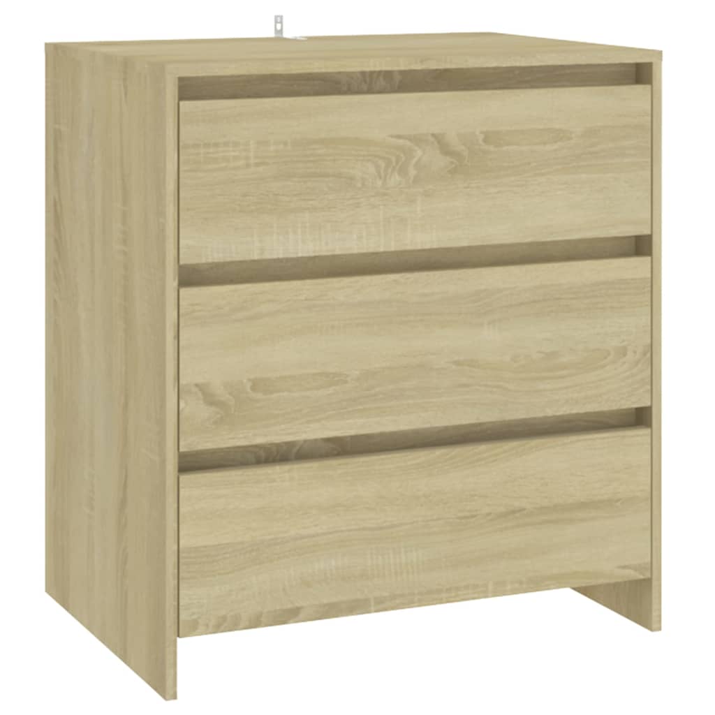 Buffets 3 pcs Chêne sonoma Bois d'ingénierie - XIOS