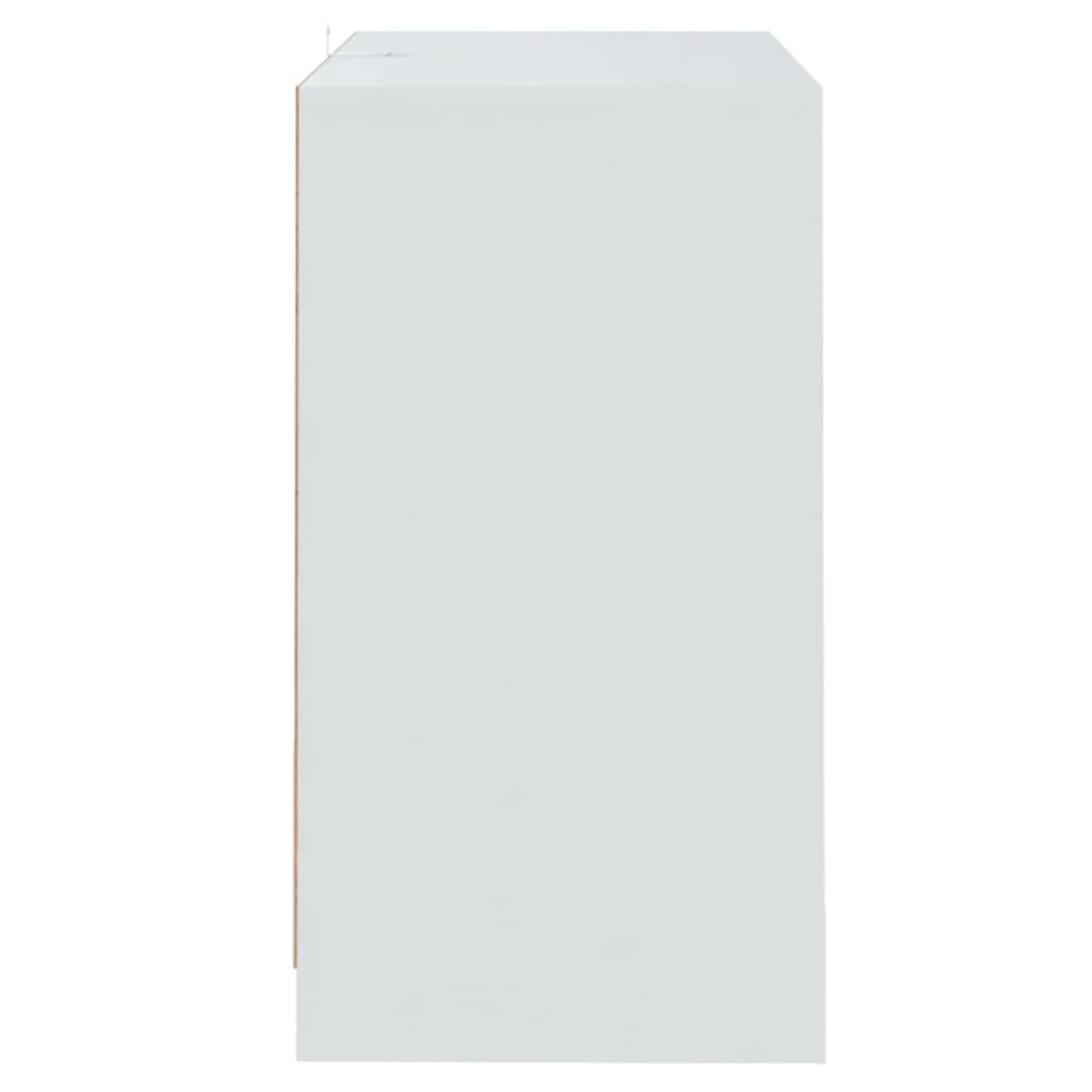 Buffets 2 pcs Blanc 70x41x75 cm Bois d'ingénierie - XIOS