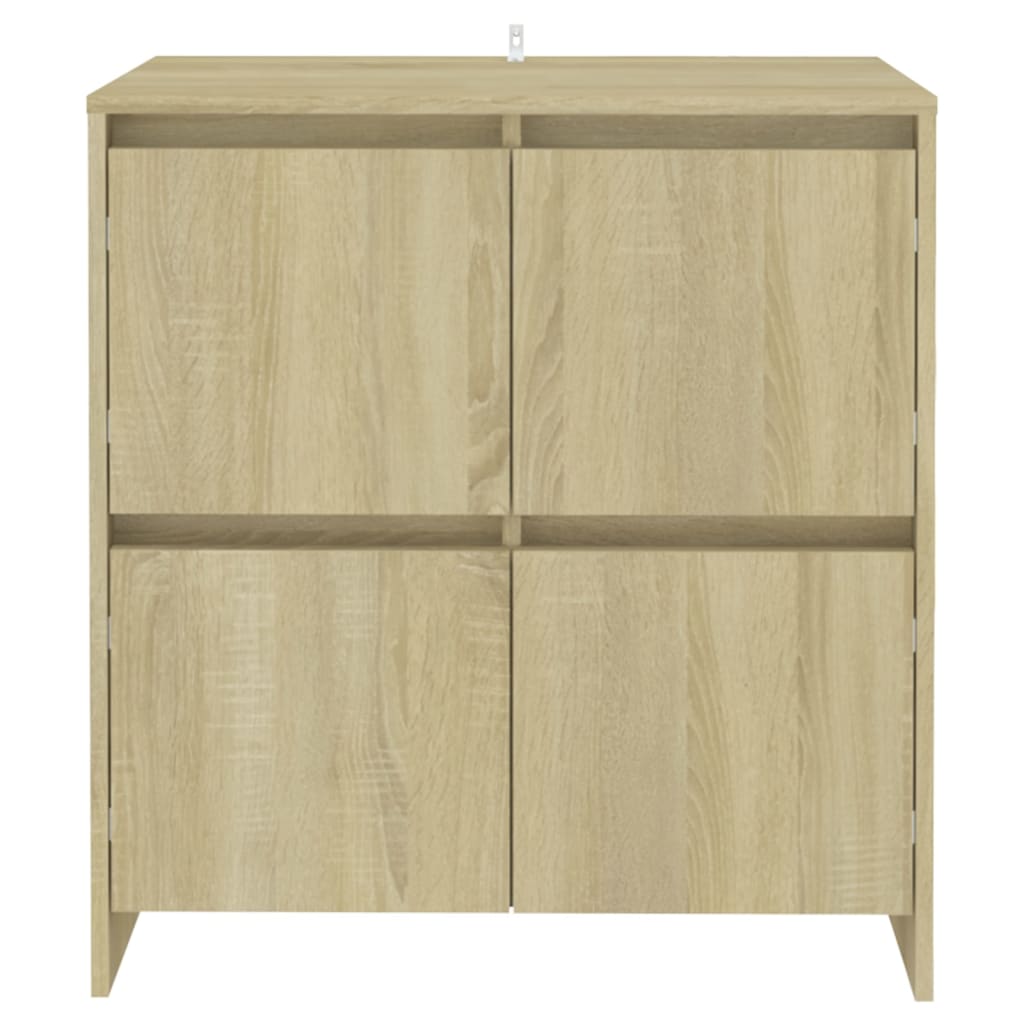 Buffets 2 pcs Chêne Sonoma 70x41x75 cm Bois d'ingénierie - XIOS
