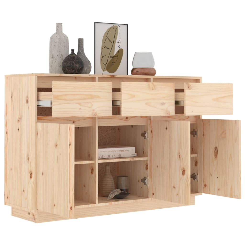 Buffet 110x34x75 cm Bois massif de pin - XIOS
