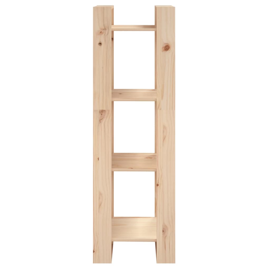 Bibliothèque/Séparateur de pièce 41x35x125 cm pin massif - XIOS