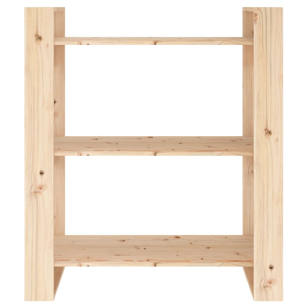 Bibliothèque/Séparateur de pièce 80x35x91 cm Pin massif - XIOS