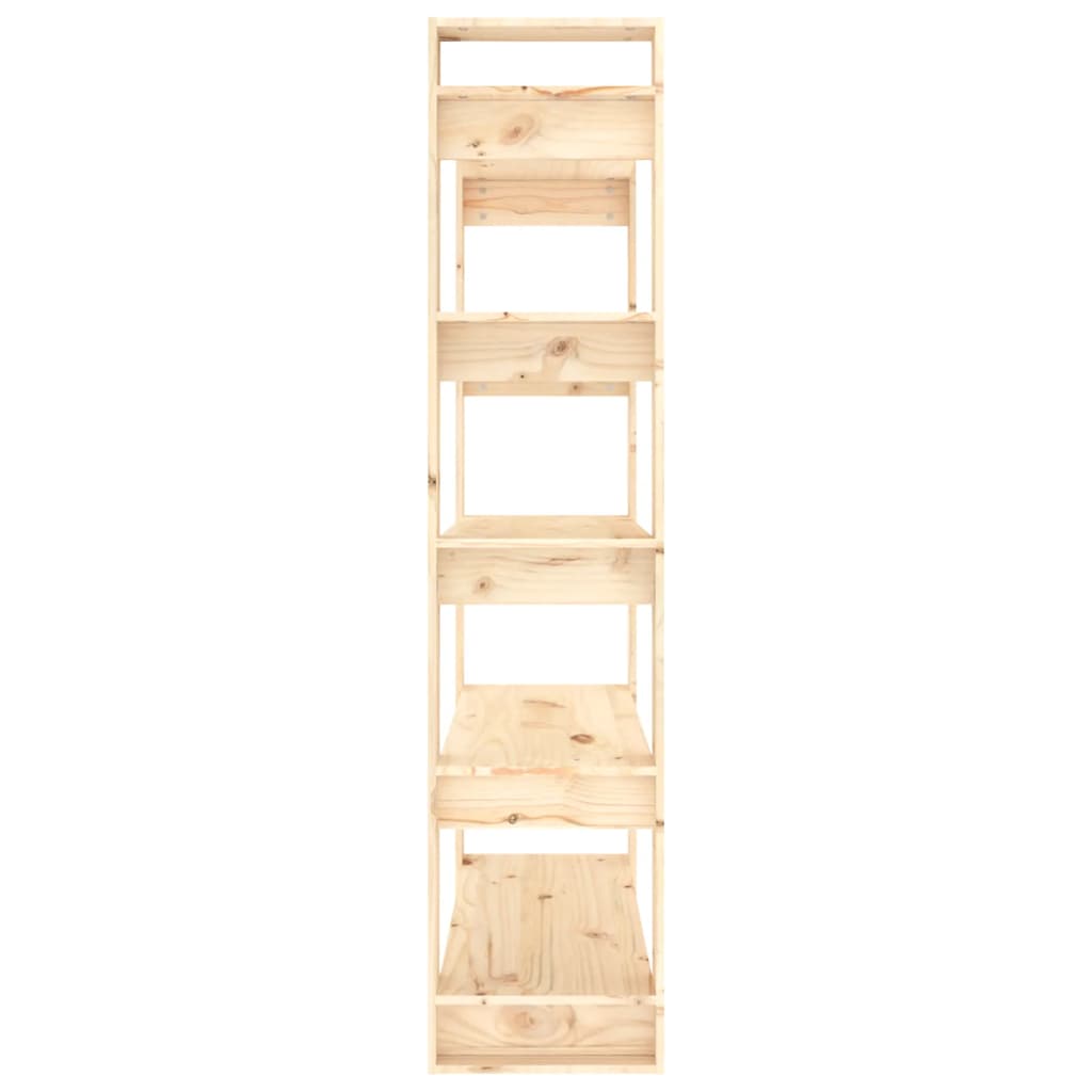 Bibliothèque/Séparateur de pièce 80x35x160 cm Bois massif - XIOS