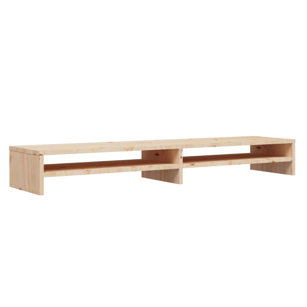 Support de moniteur 100x24x13 cm Bois de pin solide - XIOS