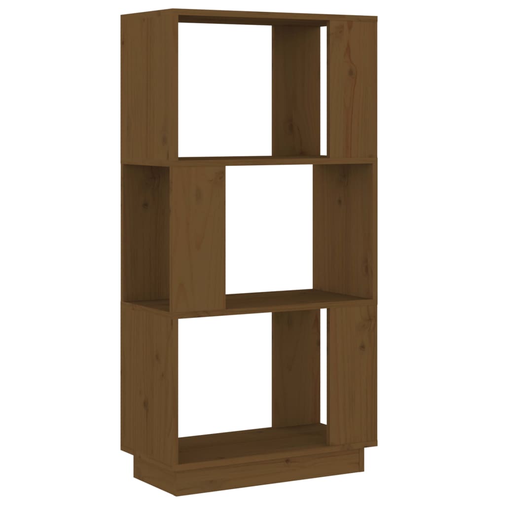 Bibliothèque/Séparateur de pièce Marron miel 51x25x101 cm Pin - XIOS