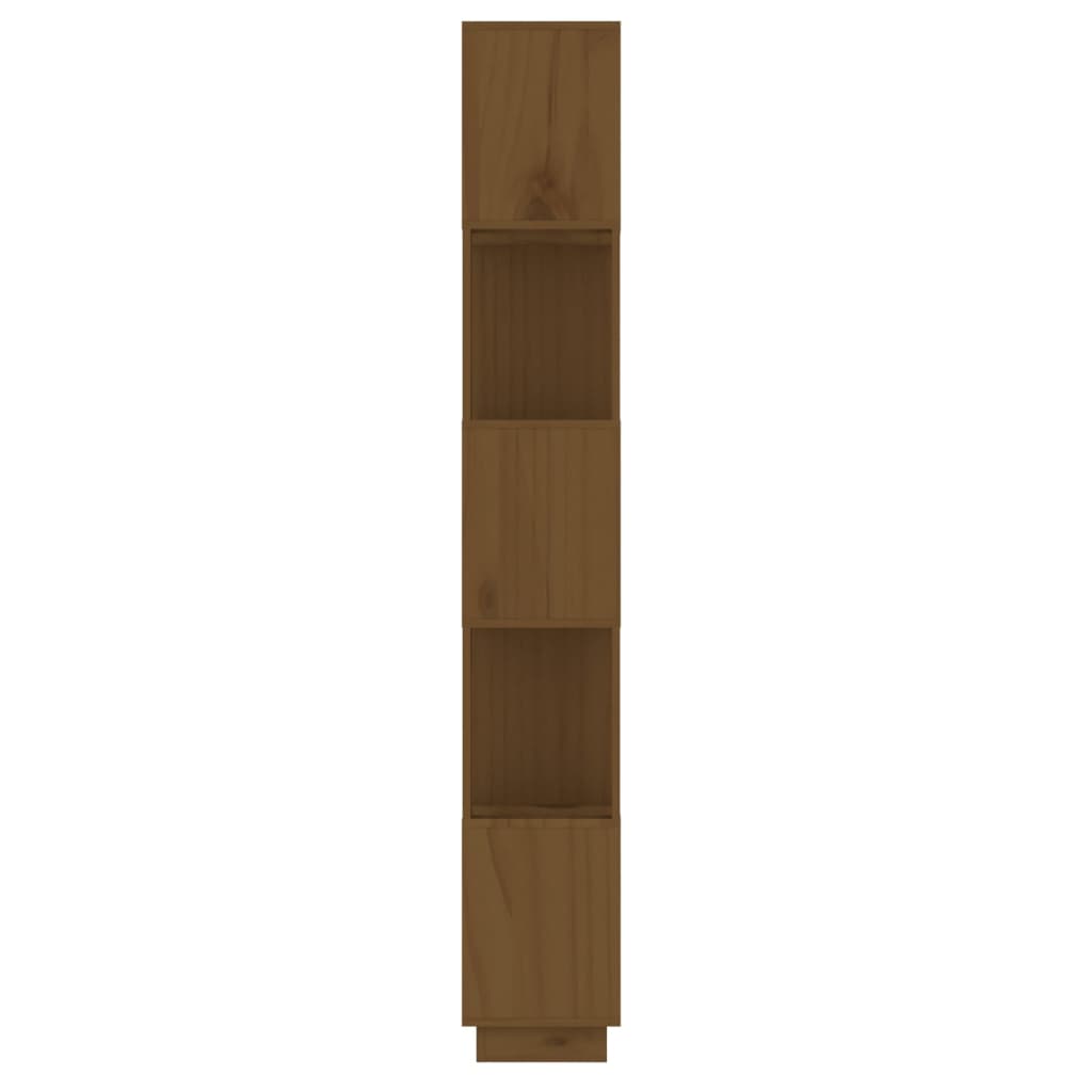 Bibliothèque/Cloison Marron miel 51x25x163,5 cm Pin solide - XIOS