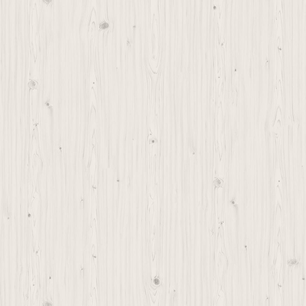 Bibliothèque/Séparateur de pièce Blanc 80x25x132 cm Pin massif - XIOS