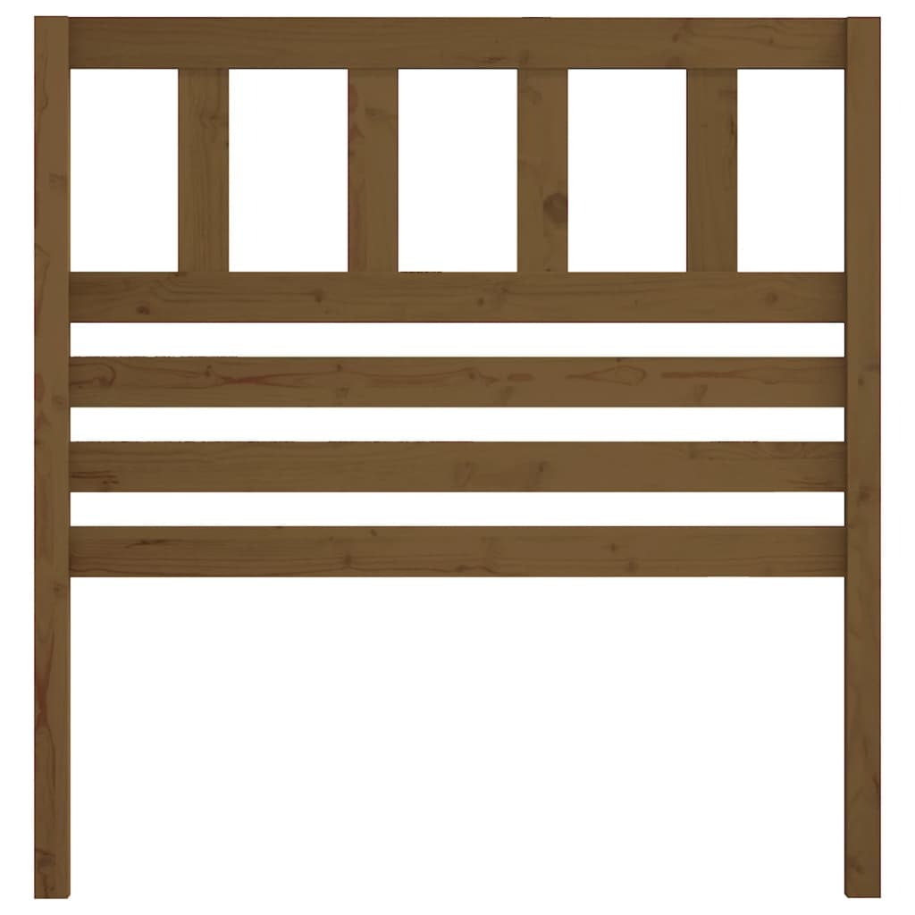 Tête de lit Marron miel 81x4x100 cm Bois massif de pin - XIOS