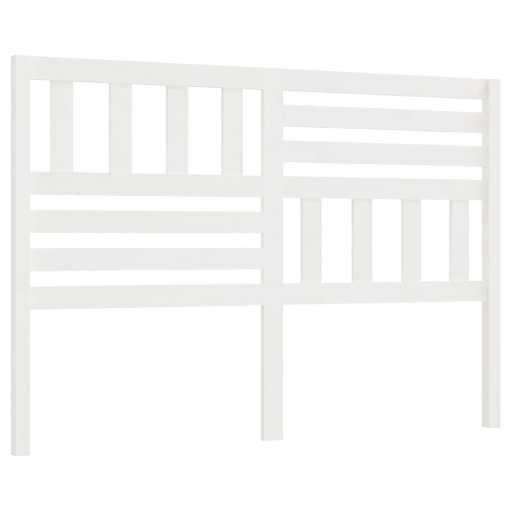 Tête de lit Blanc 166x4x100 cm Bois massif de pin - XIOS