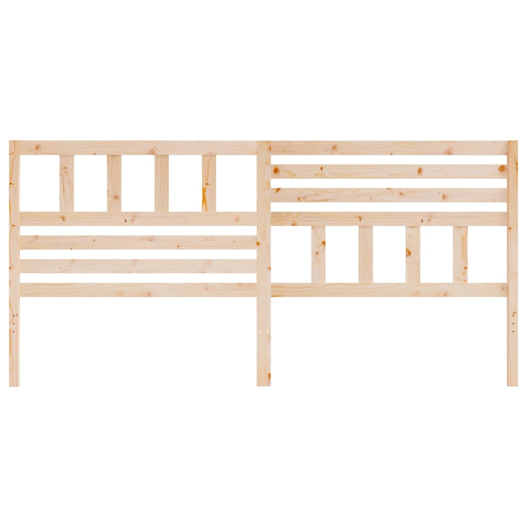 Tête de lit 206x4x100 cm Bois massif de pin - XIOS