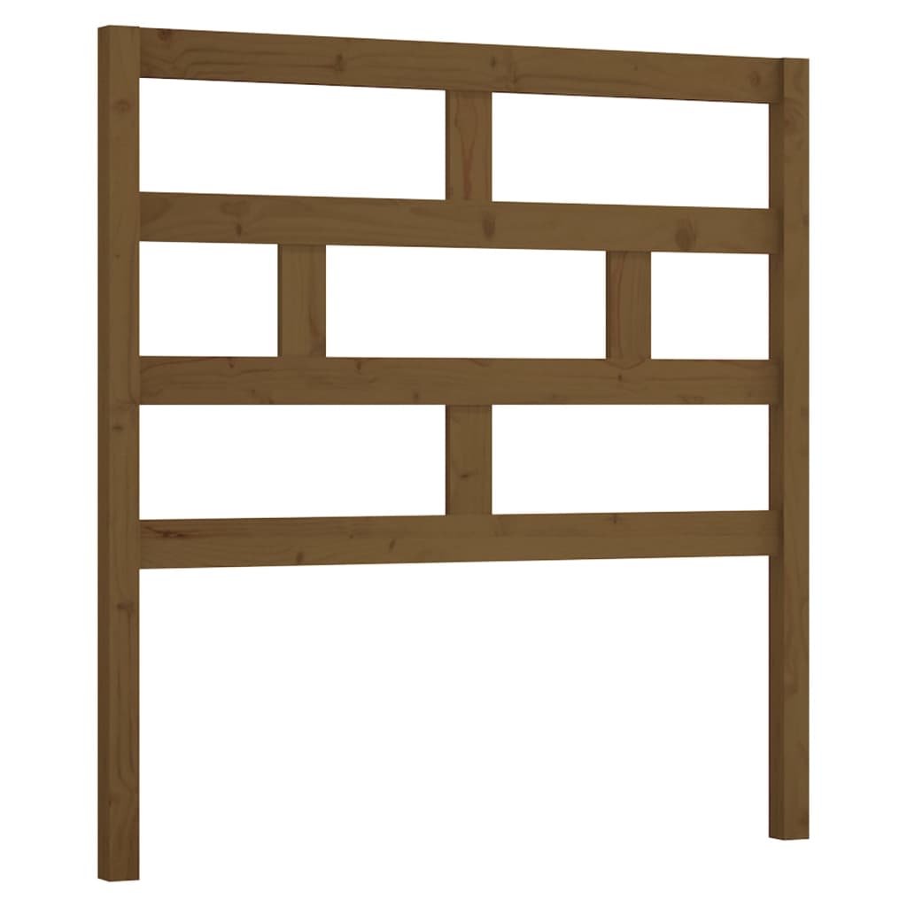 Tête de lit Marron miel 81x4x100 cm Bois massif de pin - XIOS