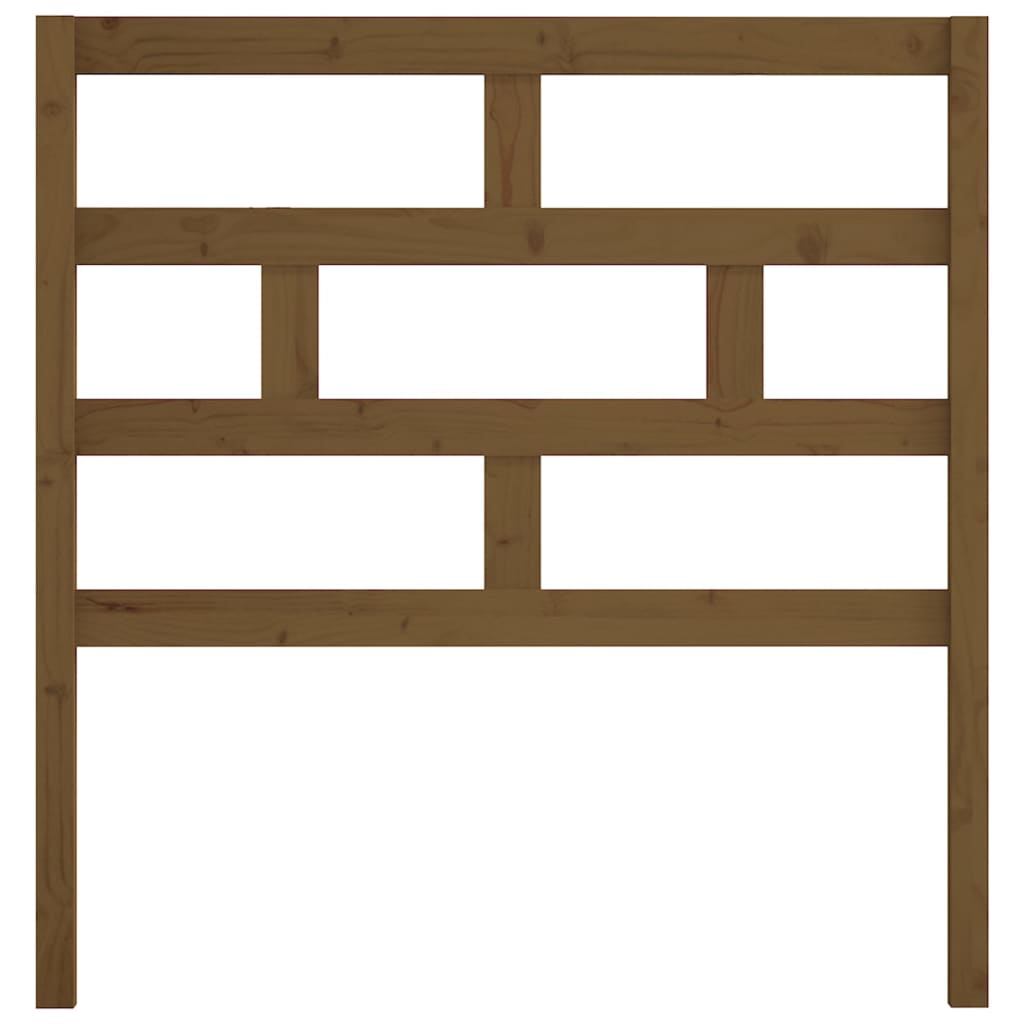 Tête de lit Marron miel 81x4x100 cm Bois massif de pin - XIOS