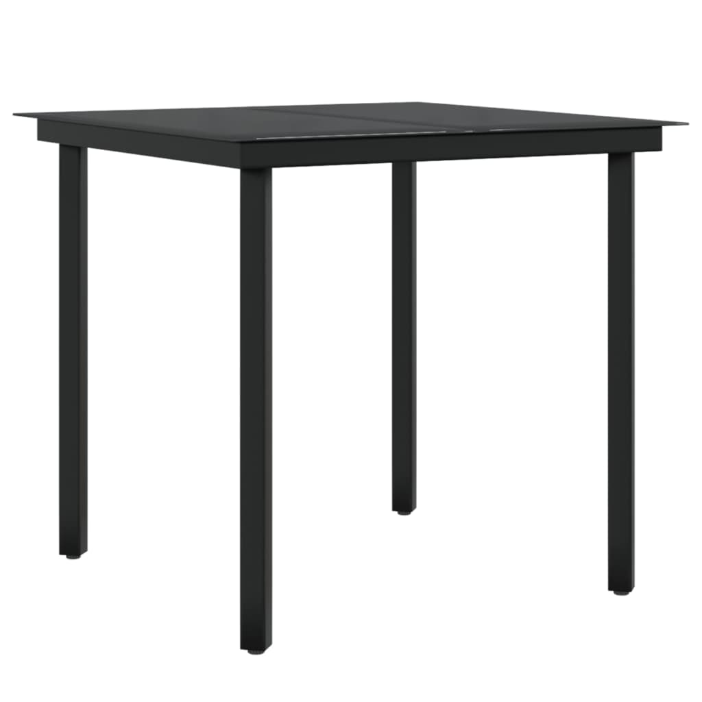 Ensemble à manger de jardin avec coussins 3 pcs marron