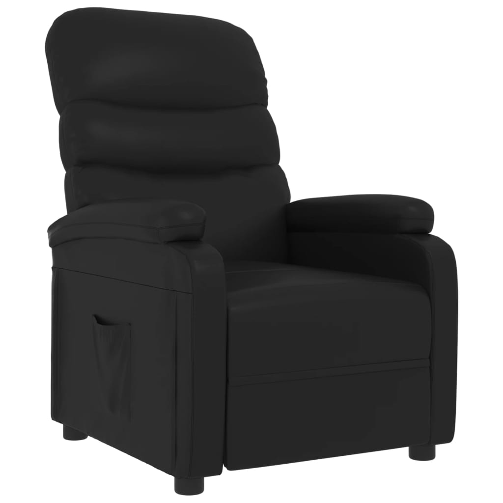 Fauteuil inclinable Noir Similicuir - XIOS