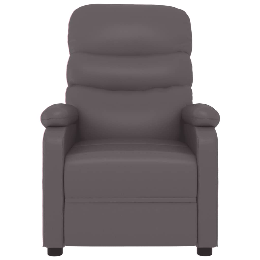 Fauteuil de massage Gris Similicuir - XIOS