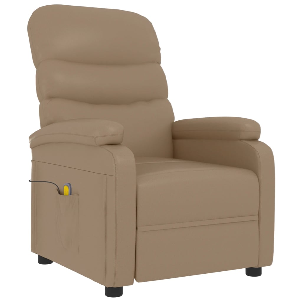 Fauteuil de massage Cappuccino Similicuir - XIOS