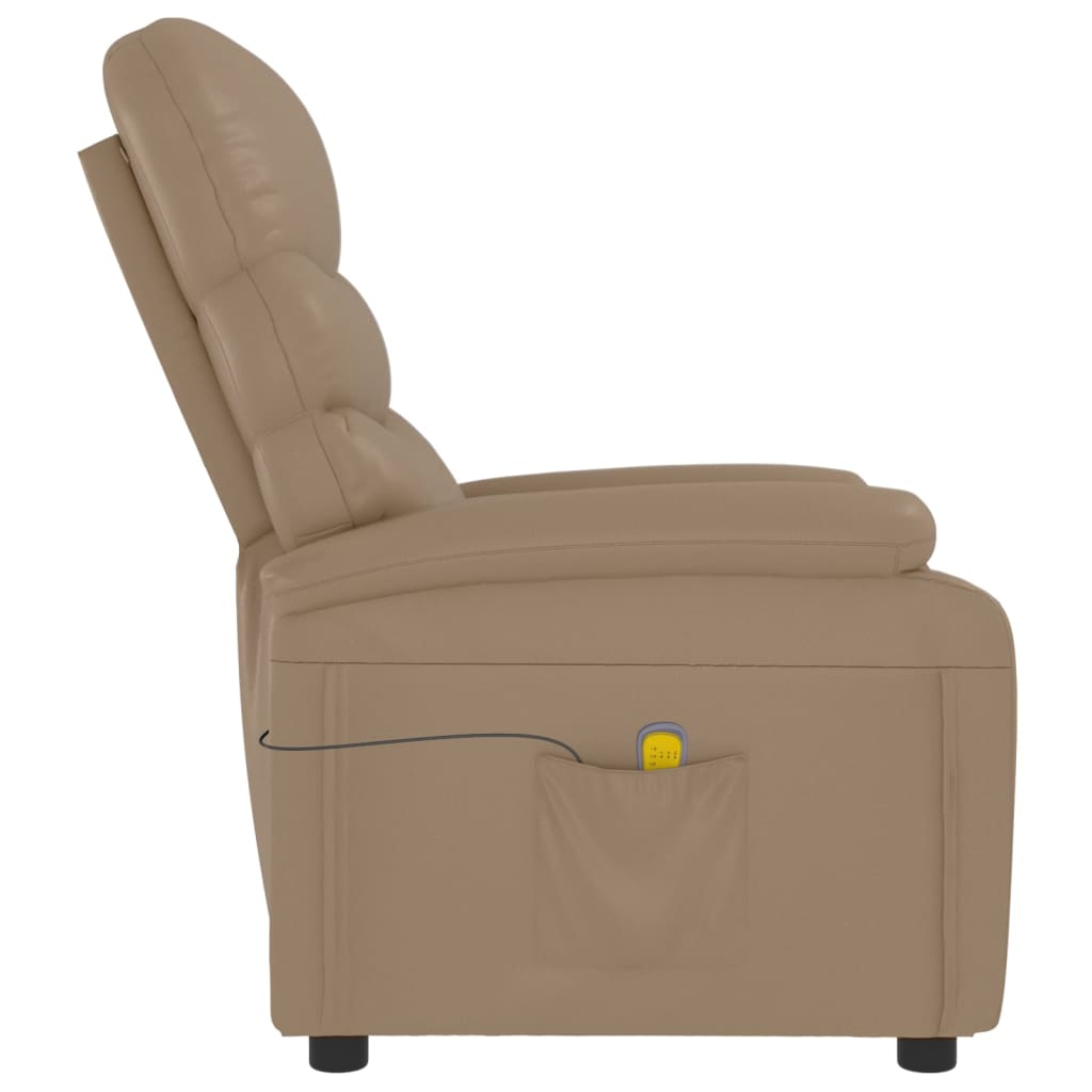 Fauteuil de massage Cappuccino Similicuir - XIOS