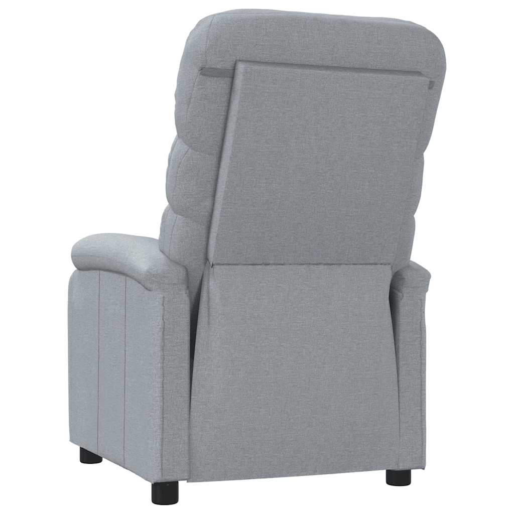 Fauteuil inclinable Gris clair Tissu - XIOS