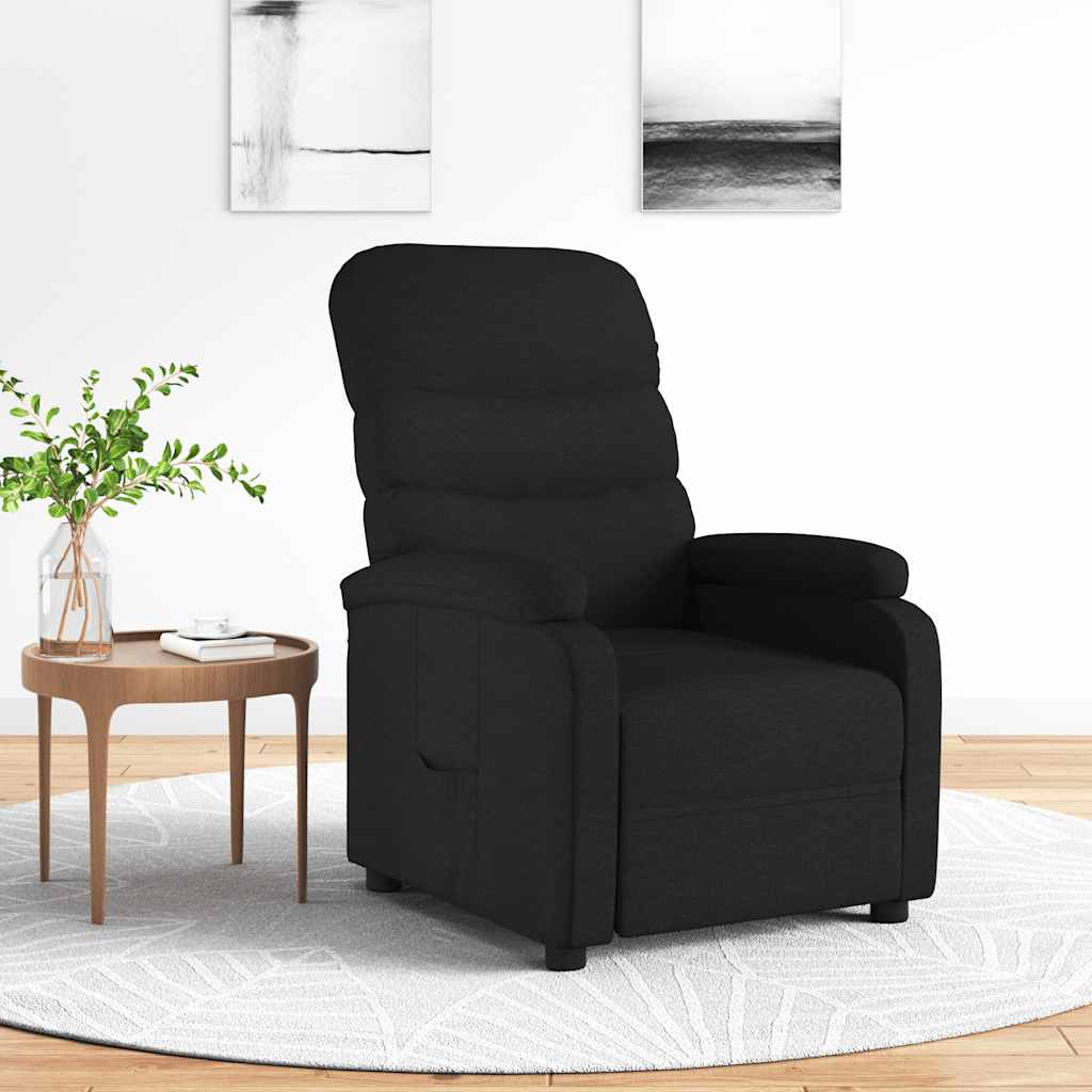 Fauteuil inclinable Noir Tissu - XIOS