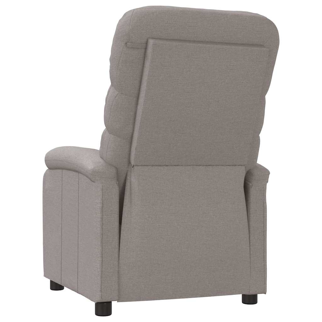 Fauteuil inclinable Taupe Tissu - XIOS
