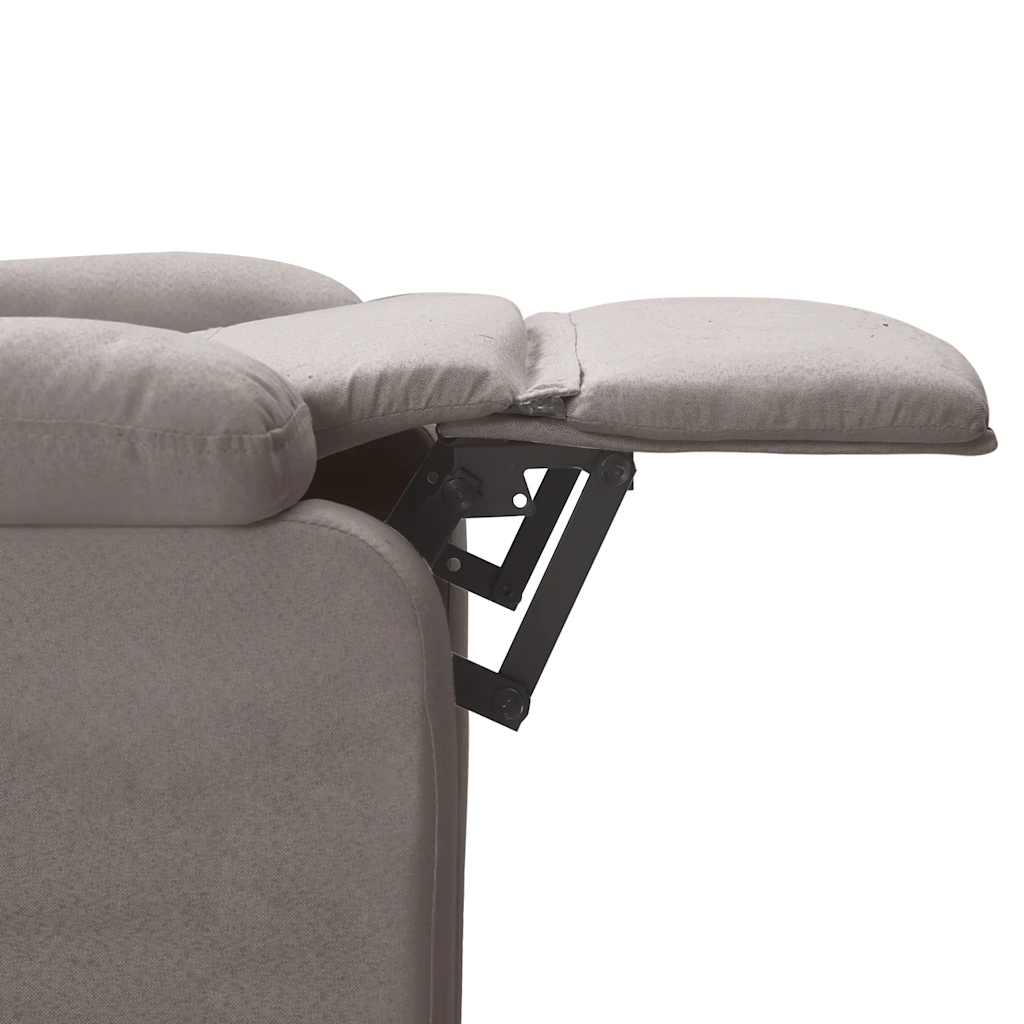 Fauteuil inclinable Taupe Tissu - XIOS