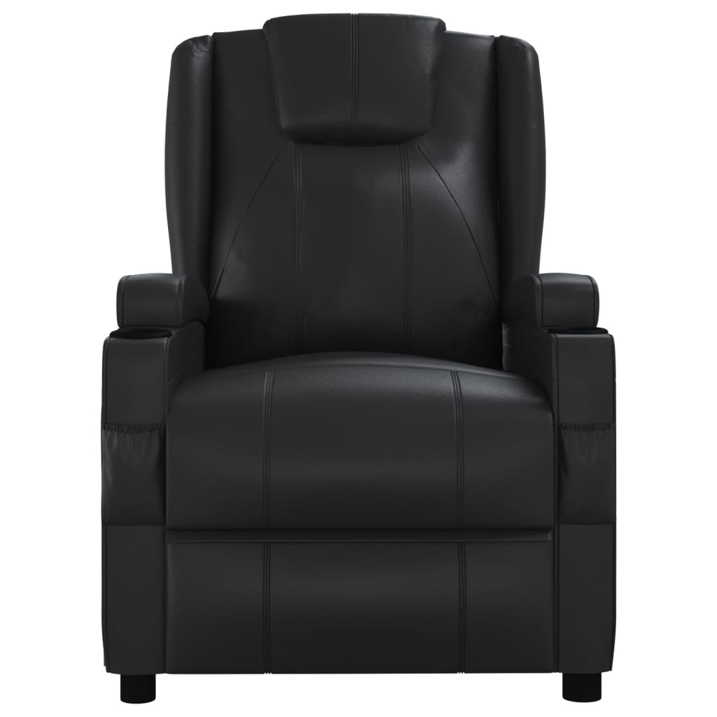 Fauteuil de massage Noir Similicuir - XIOS