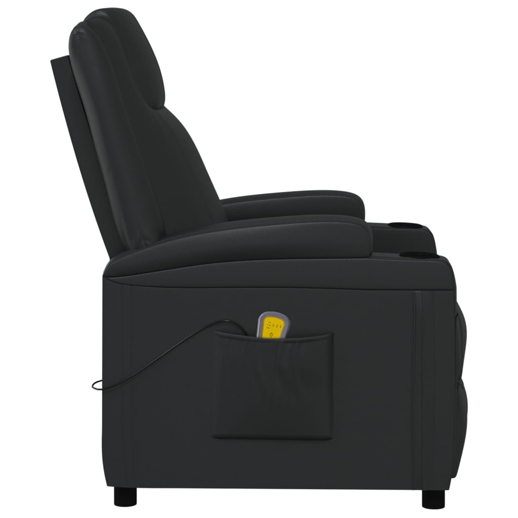 Fauteuil de massage Noir Similicuir - XIOS