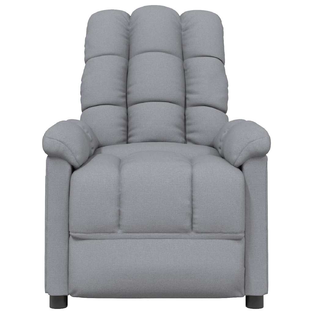 Fauteuil de massage Gris clair Tissu - XIOS