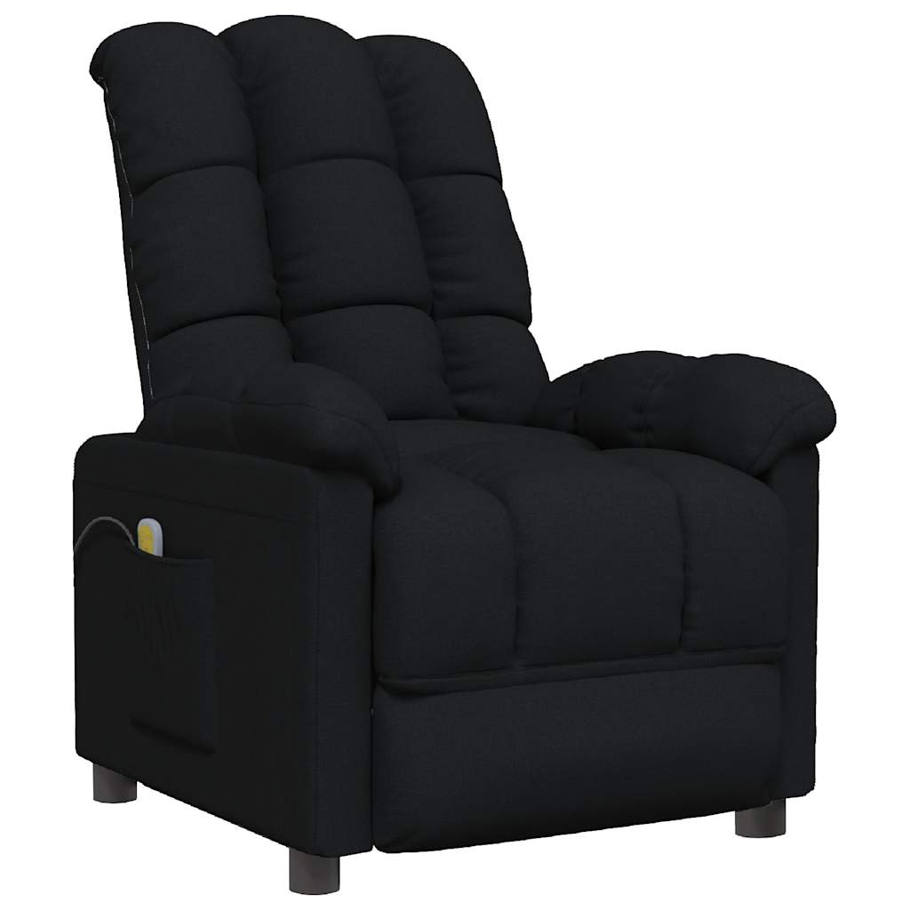 Fauteuil de massage Noir Tissu - XIOS