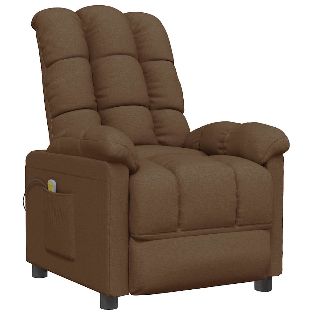 Fauteuil de massage Marron Tissu - XIOS
