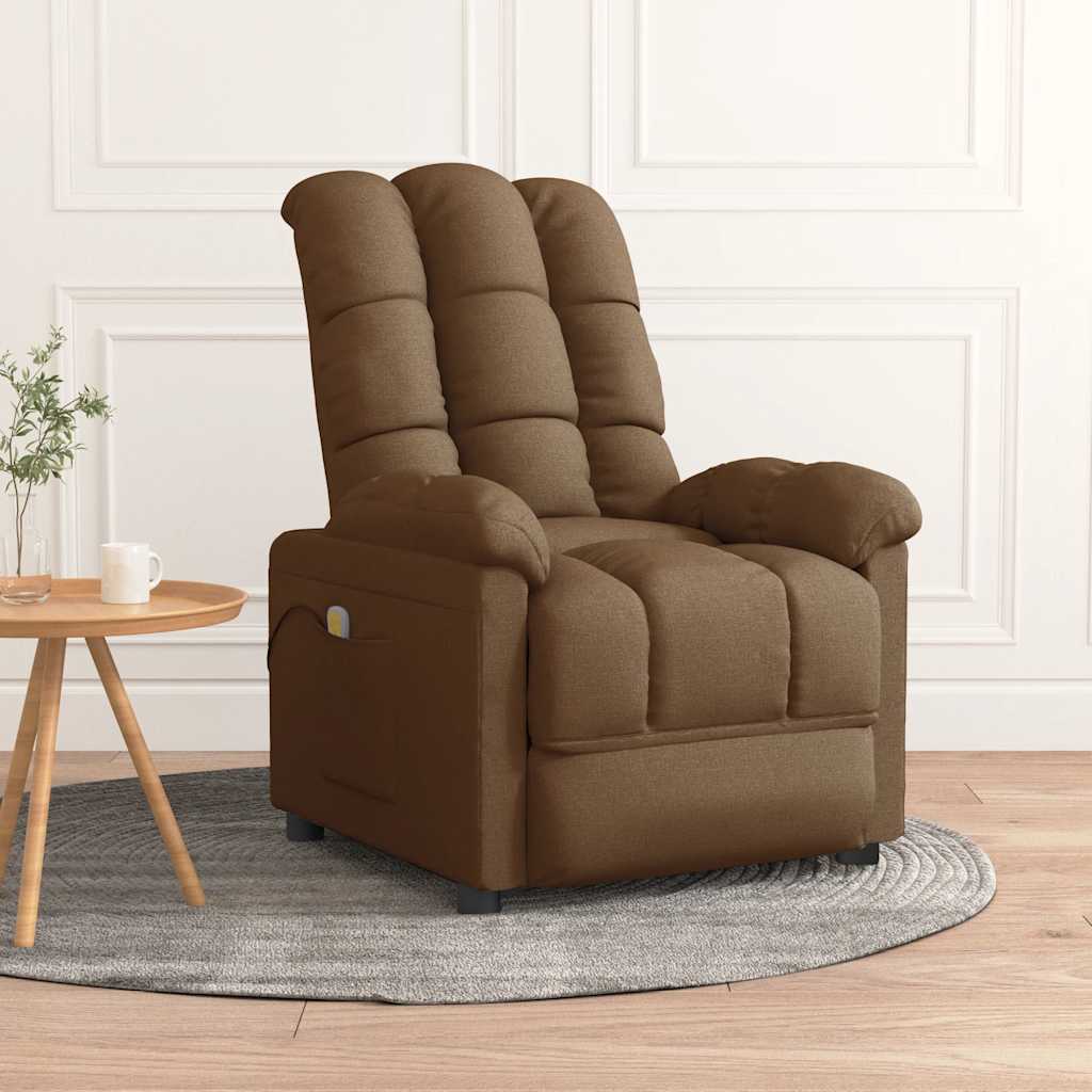 Fauteuil de massage Marron Tissu - XIOS