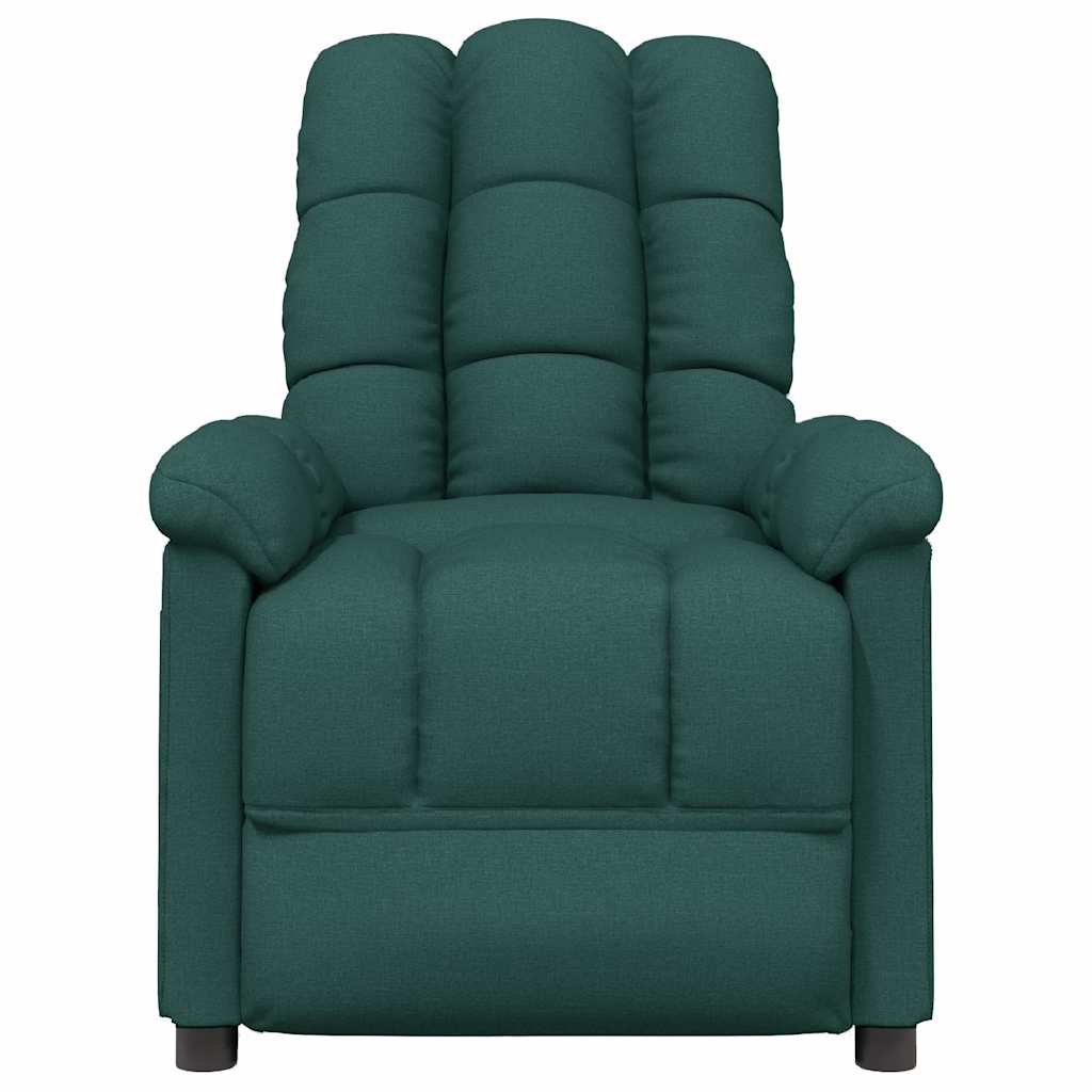 Fauteuil de massage Vert foncé Tissu - XIOS