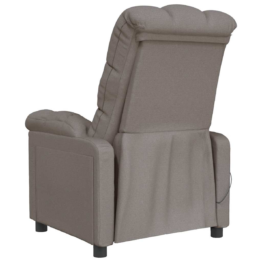 Fauteuil de massage Taupe Tissu - XIOS