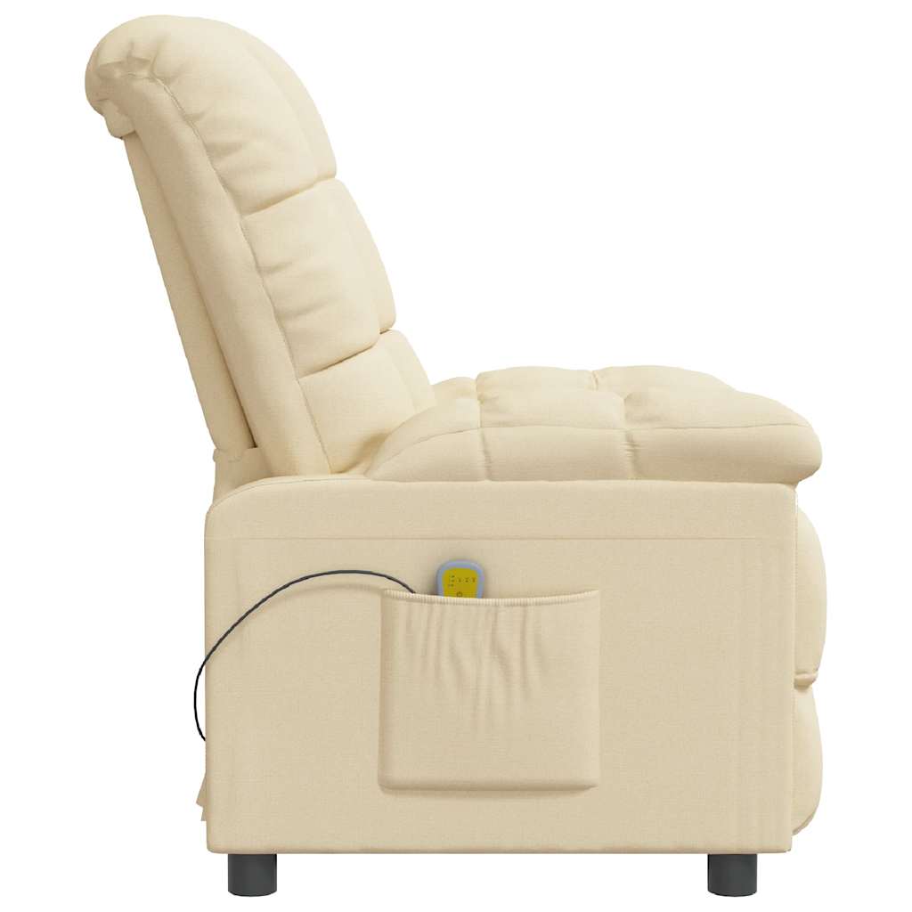 Fauteuil de massage Crème Tissu - XIOS