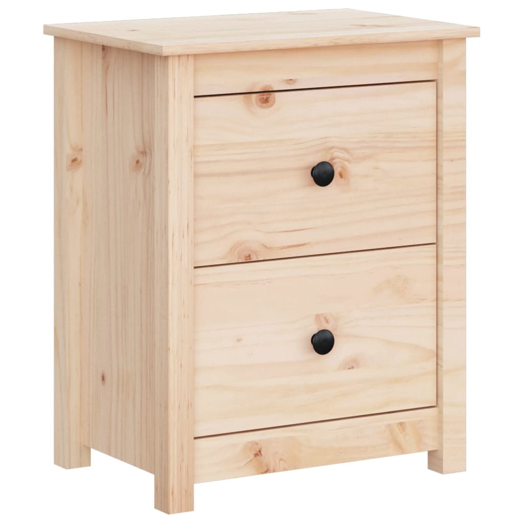 Table de chevet 50x35x61,5 cm Bois de pin massif - XIOS