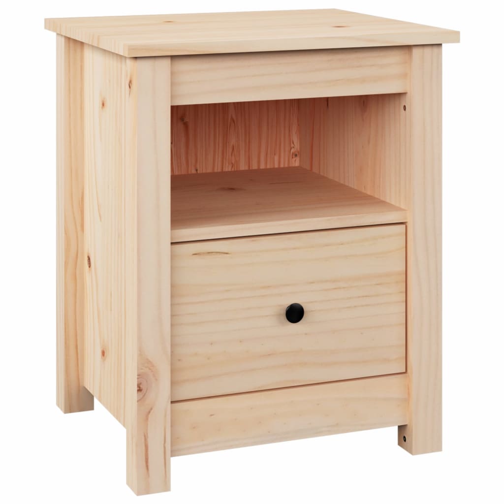 Table de chevet 40x35x49 cm Bois de pin massif - XIOS