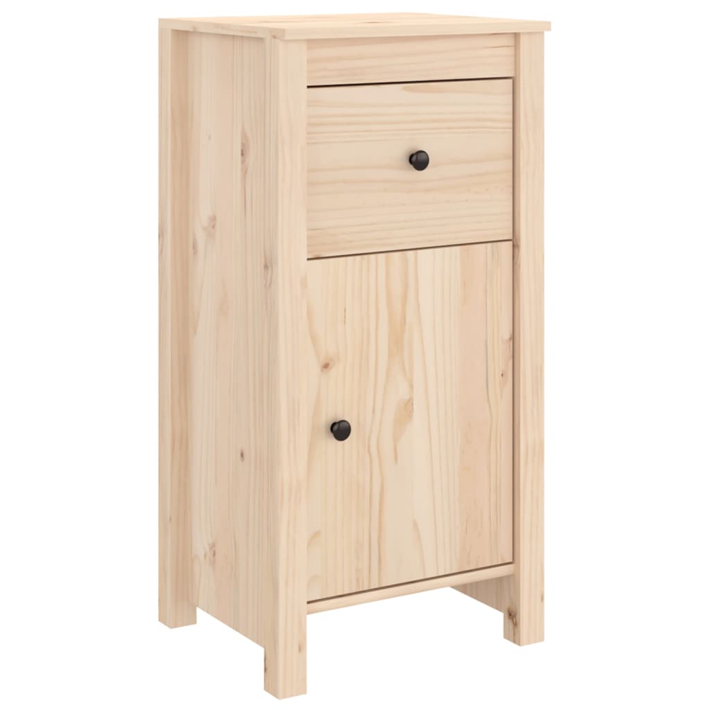 Buffets 2 pcs 40x35x80 cm bois massif de pin - XIOS