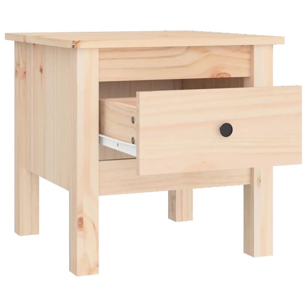 Table d'appoint 40x40x39 cm Bois massif de pin - XIOS