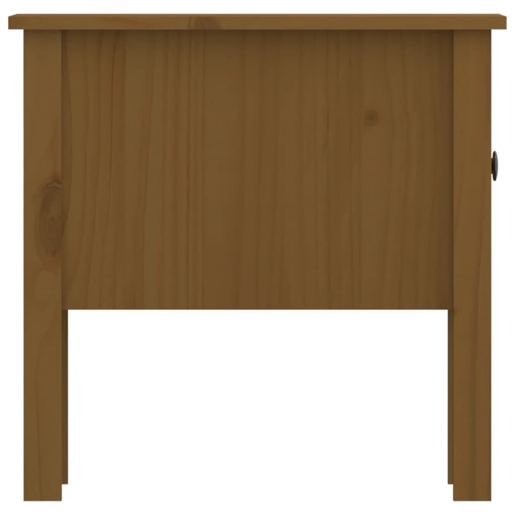 Table d'appoint Marron miel 50x50x49 cm Bois massif de pin - XIOS