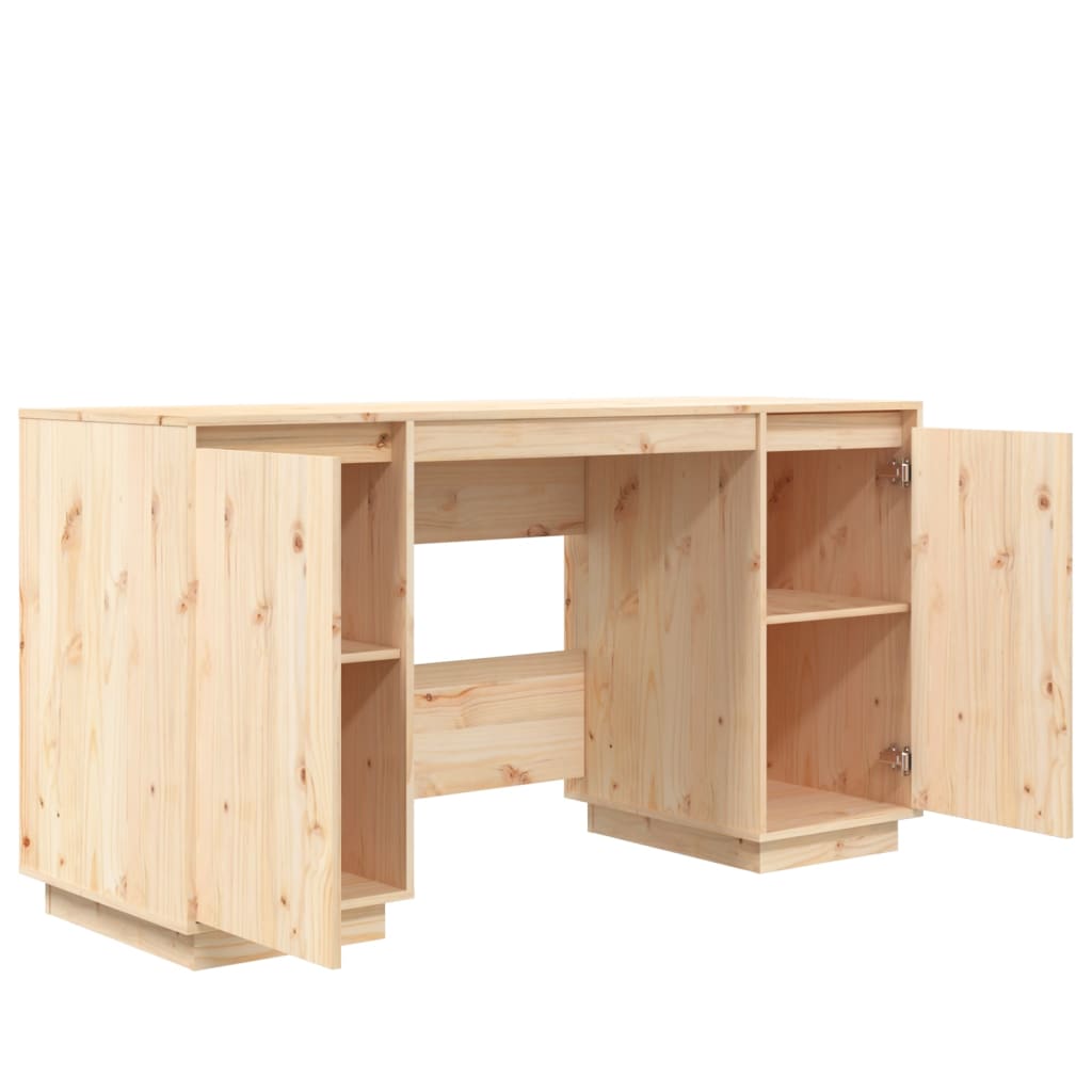 Bureau 140x50x75 cm bois massif de pin - XIOS