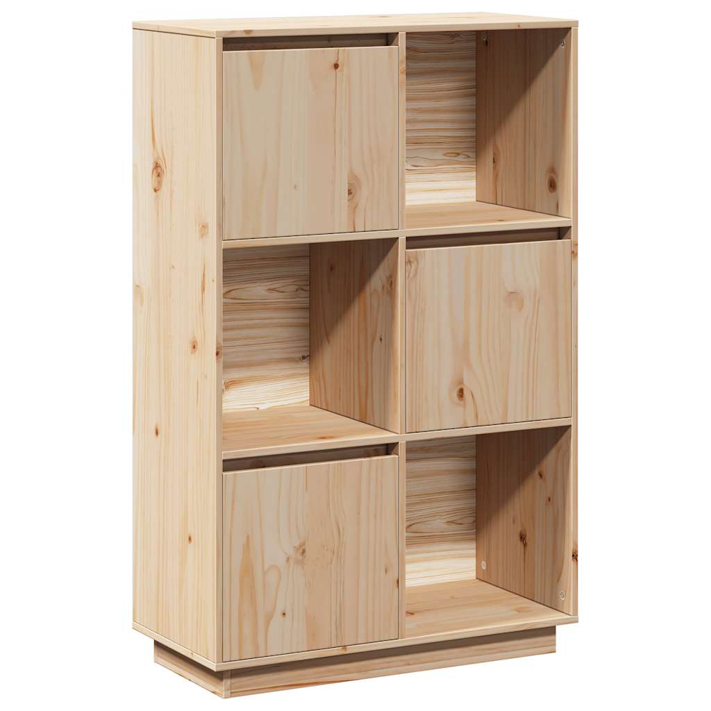 Buffet haut 74x35x117 cm Bois massif de pin - XIOS