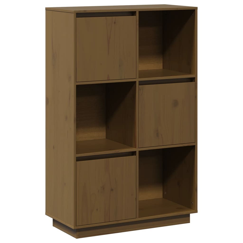 Buffet Marron miel 74x35x117 cm Bois massif de pin - XIOS