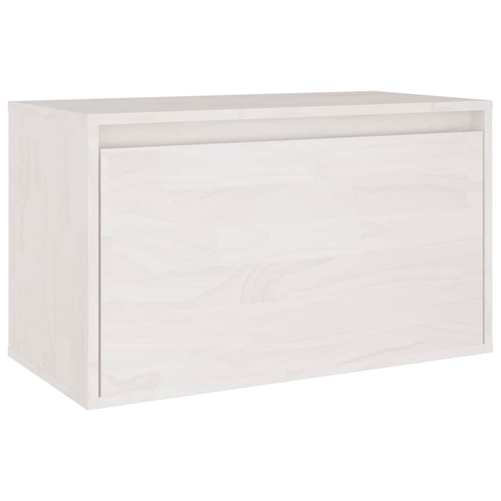 Meubles TV 3 pcs Blanc Bois massif de pin - XIOS