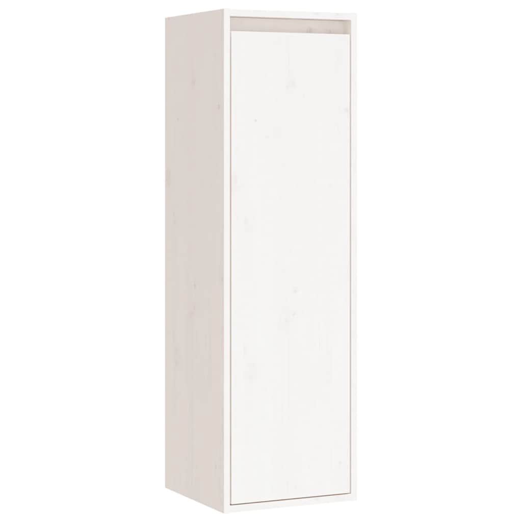 Meubles TV 3 pcs Blanc Bois massif de pin - XIOS