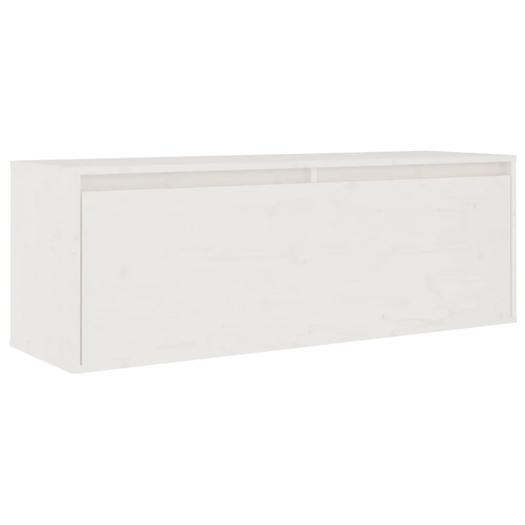 Meubles TV 4 pcs Blanc Bois massif de pin - XIOS