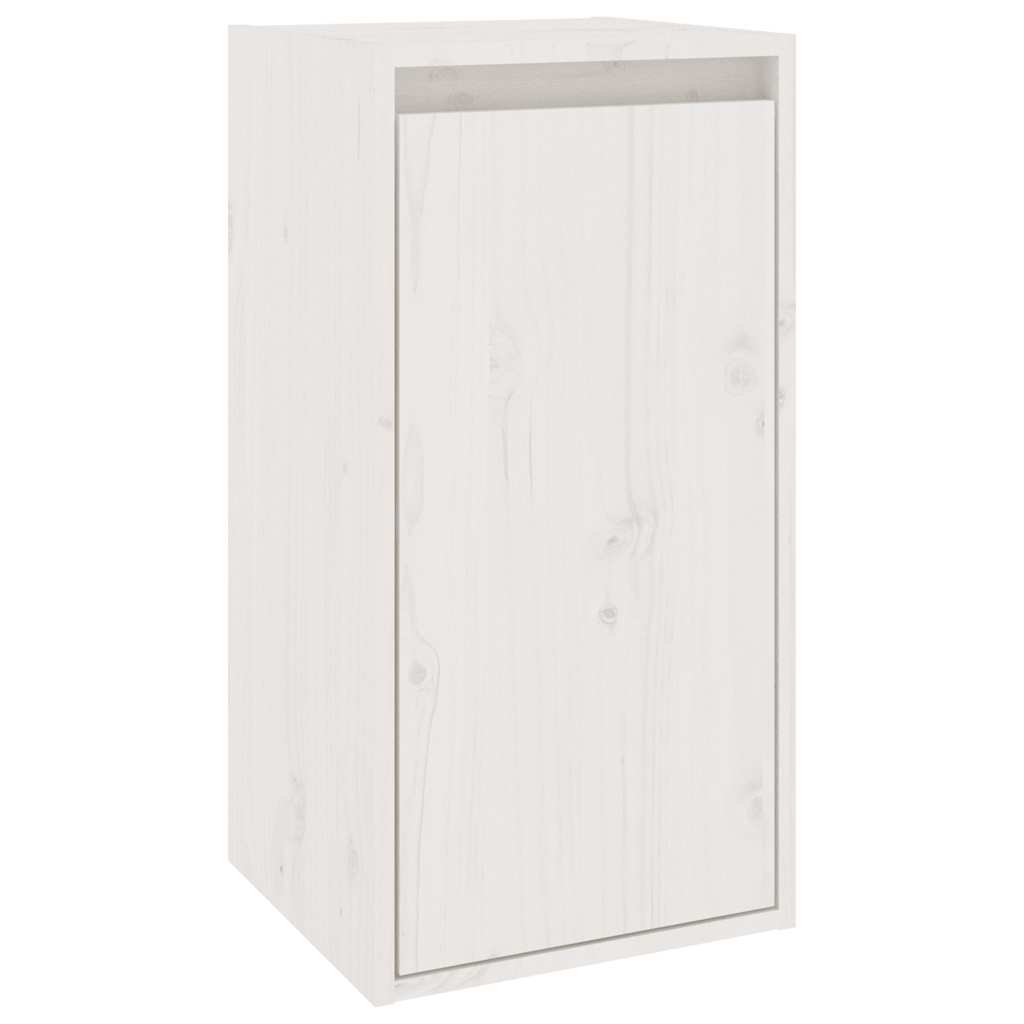 Meubles TV 6 pcs Blanc Bois massif de pin - XIOS